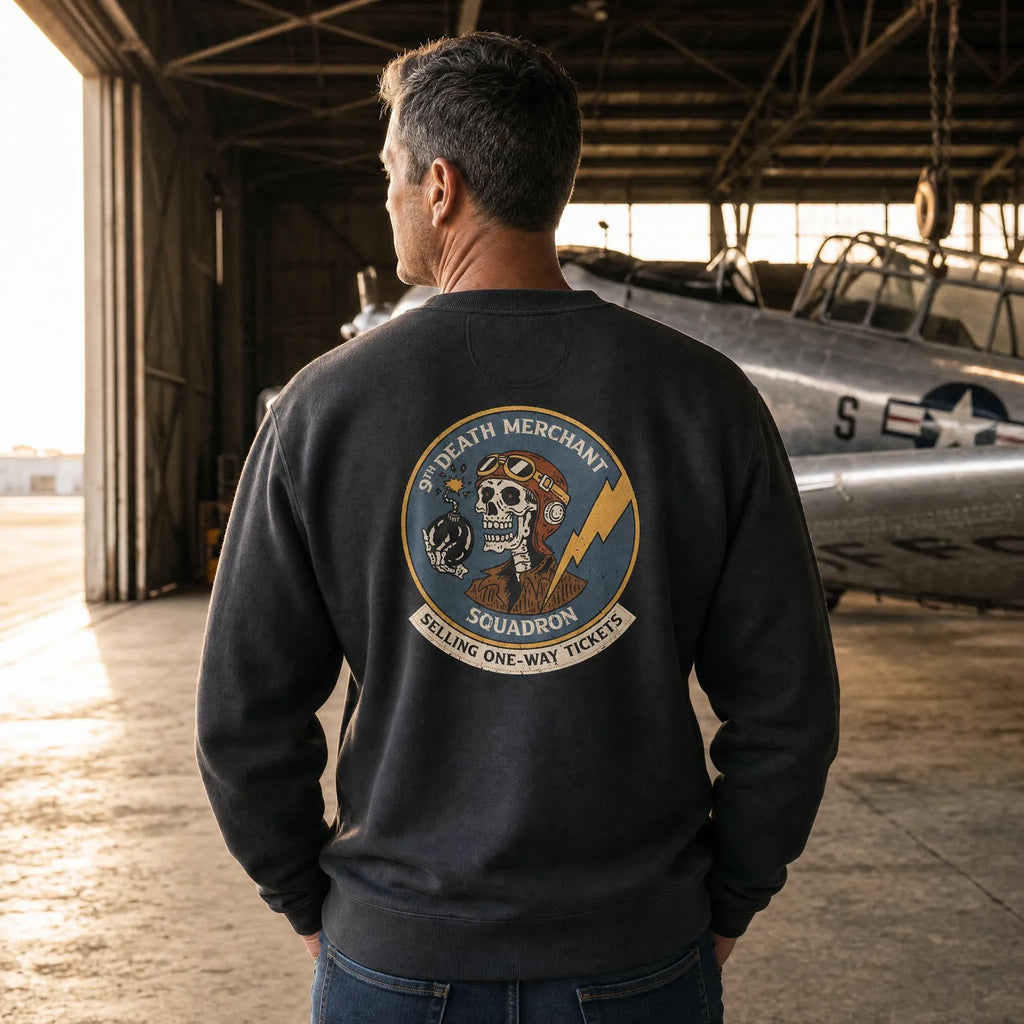 Death Merchant Squadron Crewneck