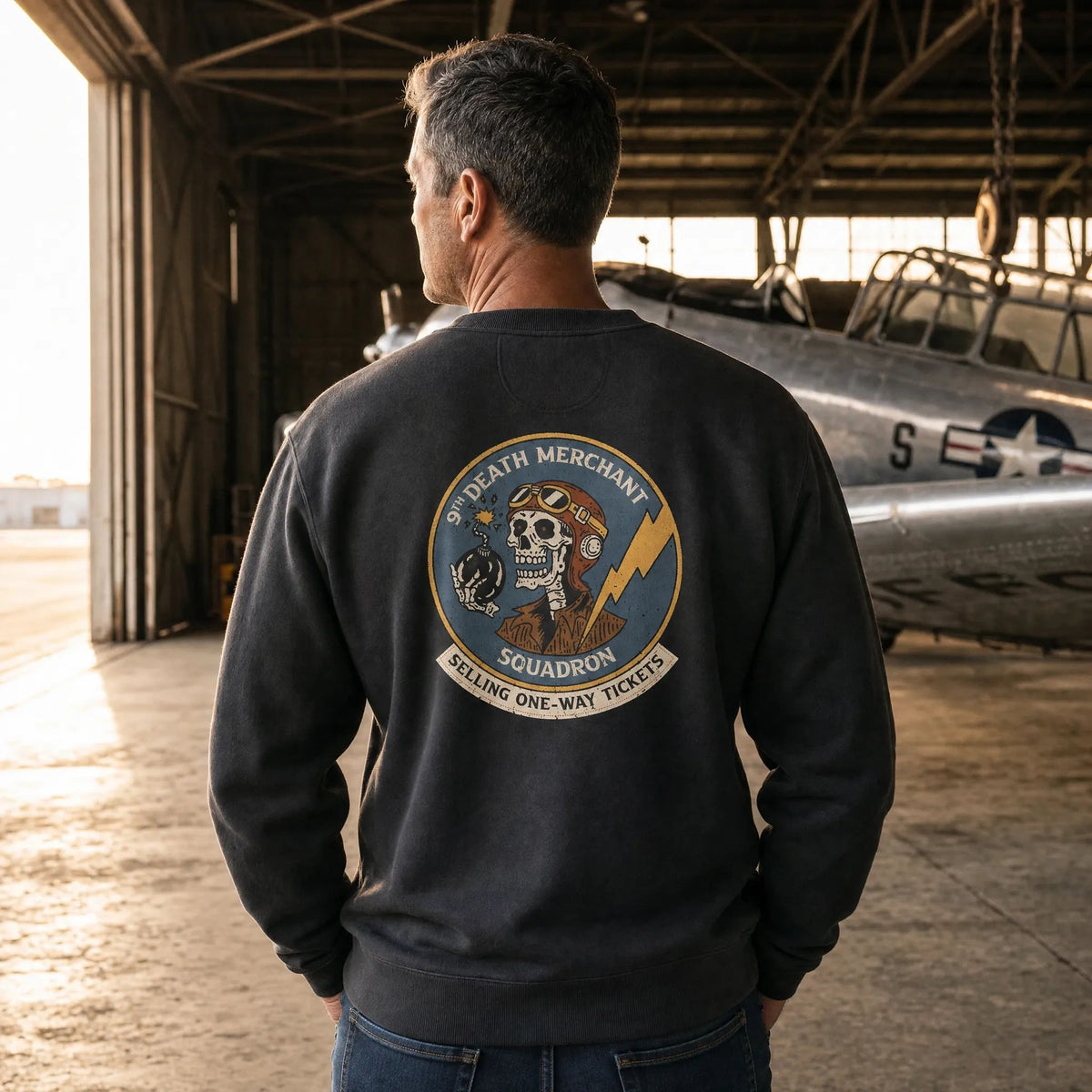 Death Merchant Squadron Crewneck