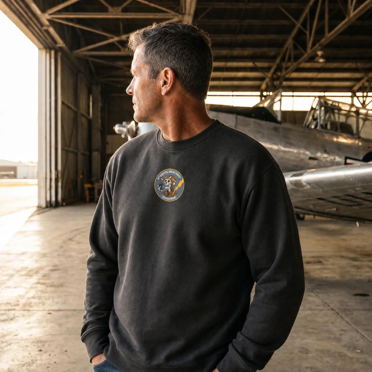 Death Merchant Squadron Crewneck
