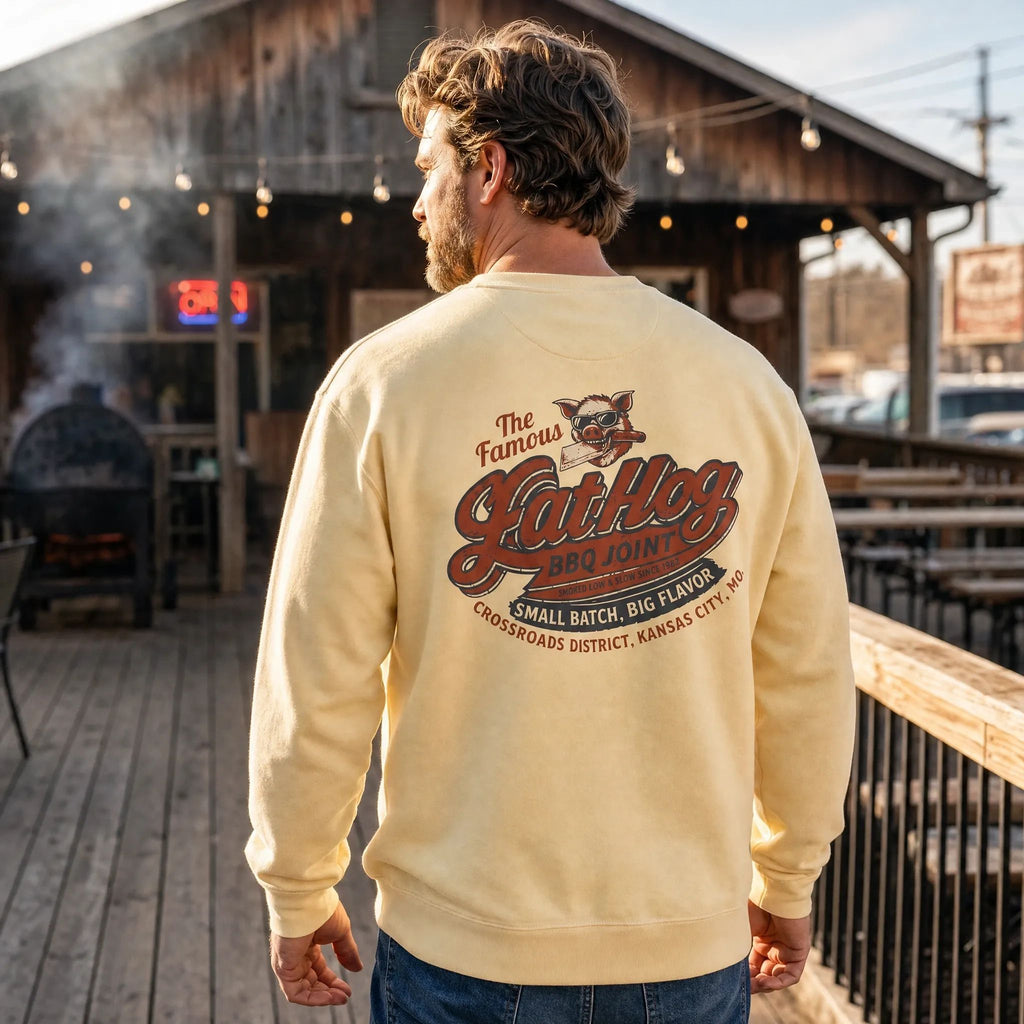 Fat Hog BBQ Joint Crewneck
