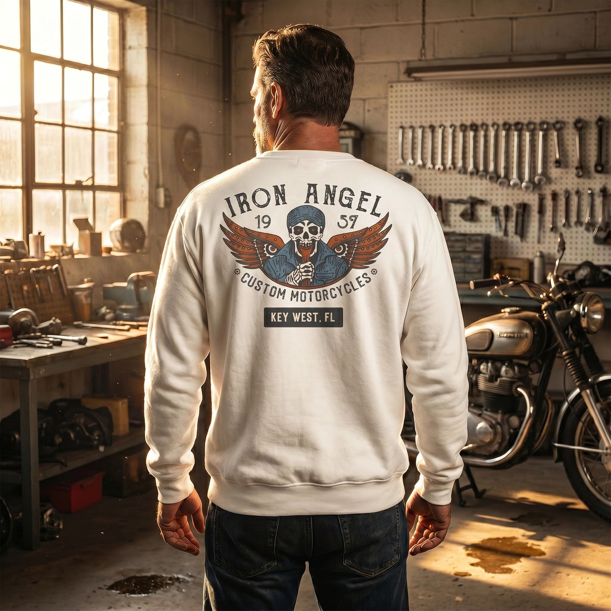 Iron Angel Motorcycles Crewneck