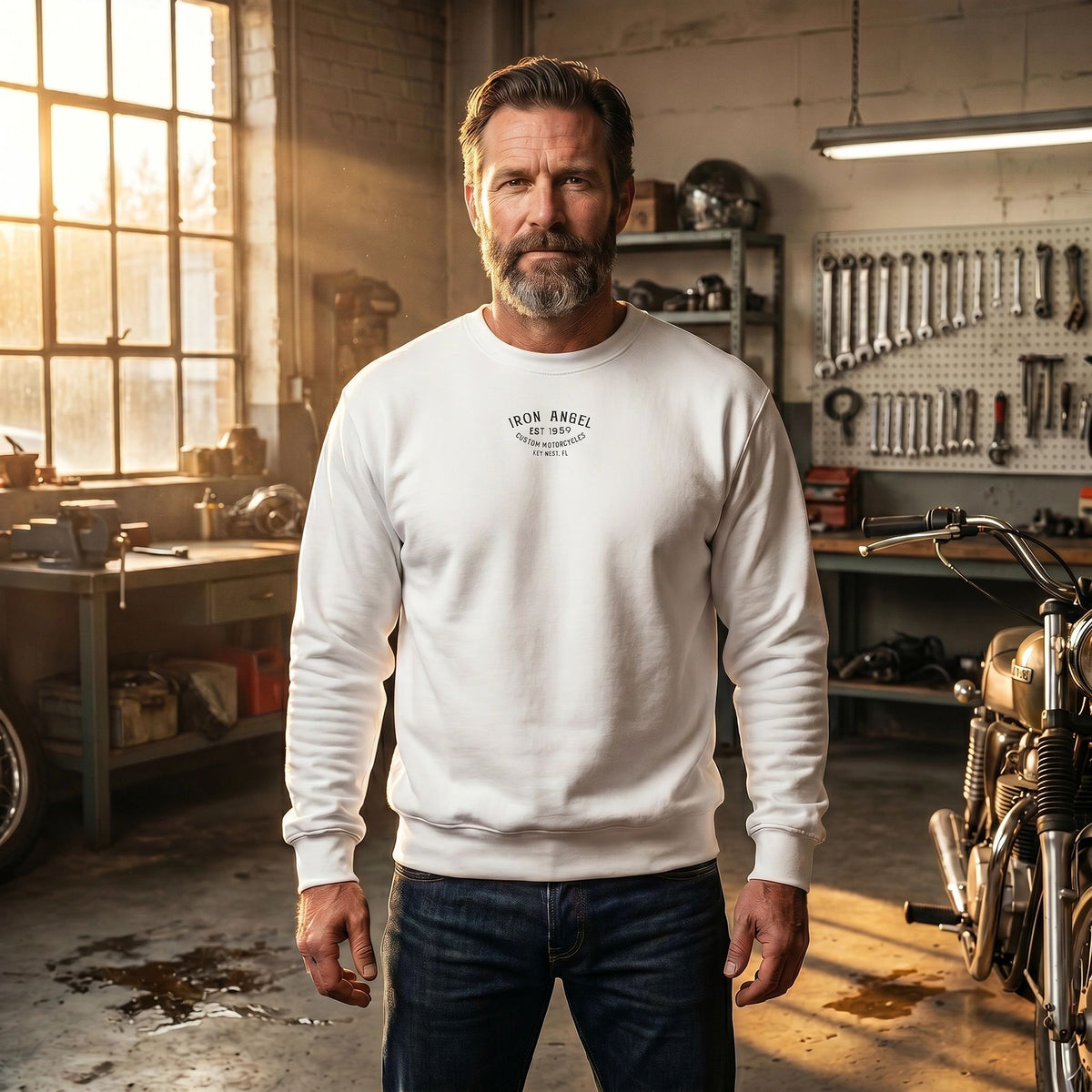 Iron Angel Motorcycles Crewneck